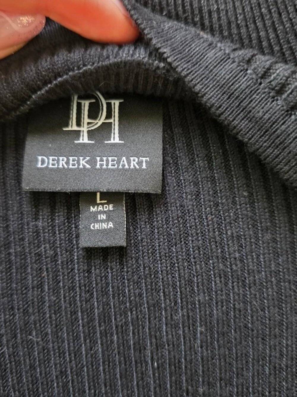 Derek Heart Women's Black Dress